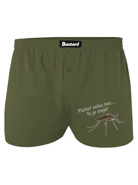 Komár s výdrží pánské trenky Khaki