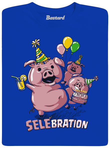 Selebration pánské dlouhý rukáv Royal Blue