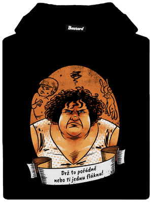 B14: Slunce seno jahody dámská mikina klokanka Black