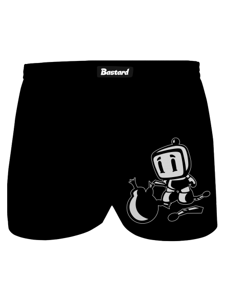 Bomberman pánské trenky Black
