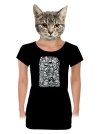 dámské tričko s lemem