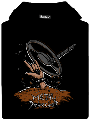 Metal detector dětská mikina klokanka Black