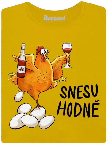 Snesu hodně dámské tričko Yellow
