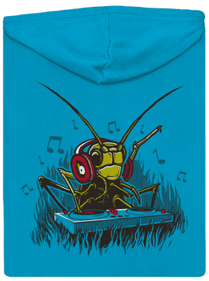 DJ cvrček dámská mikina na zip Blue Atol