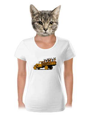 Zásobování dámské tričko White