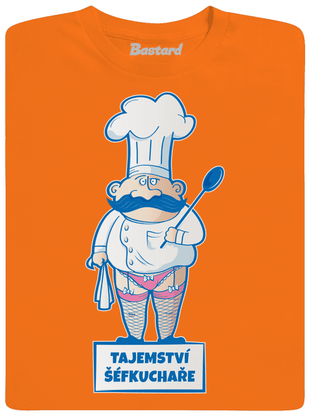Tajemství šéfkuchaře pánské tričko Orange