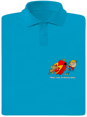 Školák pánská polokošile Blue Atol