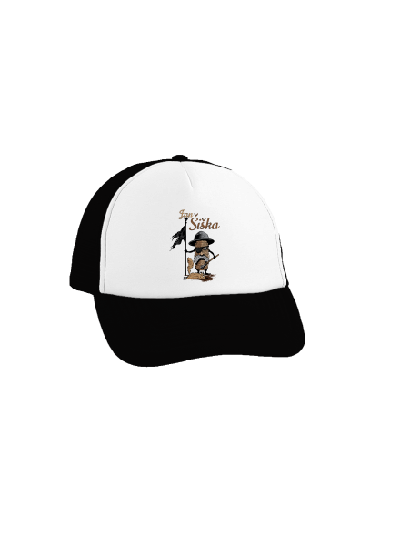 Jan Šiška kšiltovka truckerka Black cap