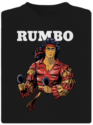 Rumbo pánské sportovní tričko Black