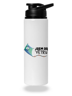 Do větru lahev na vodu White