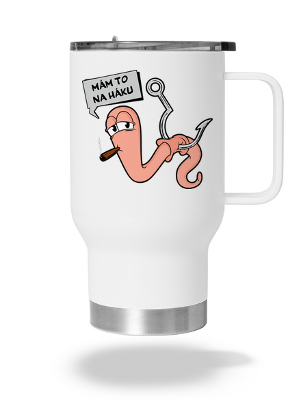 Na háku termohrnek White