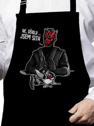 Jsem sith zástěra Black