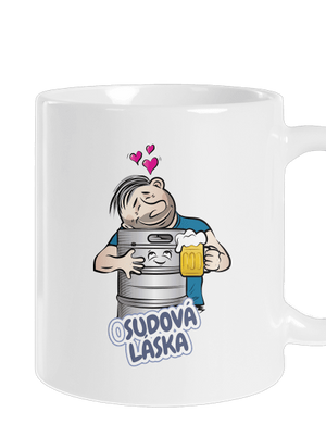 Osudová láska klasický hrnek White