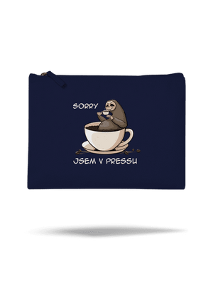 V pressu taštička French Navy