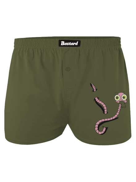 Červ pánské trenky Khaki