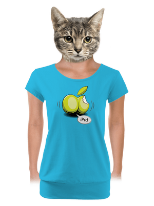 dámské tričko s lemem