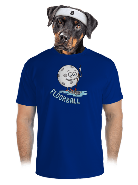 Floorball pánské sportovní tričko Royal Blue Mal