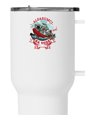 Alfasumci na vodě termohrnek White