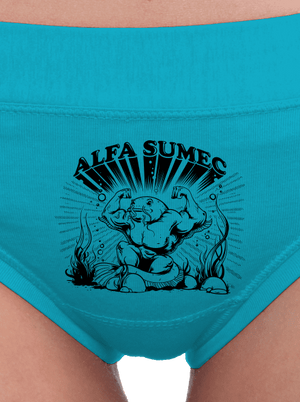 Alfasumec dámské kalhotky Turquoise