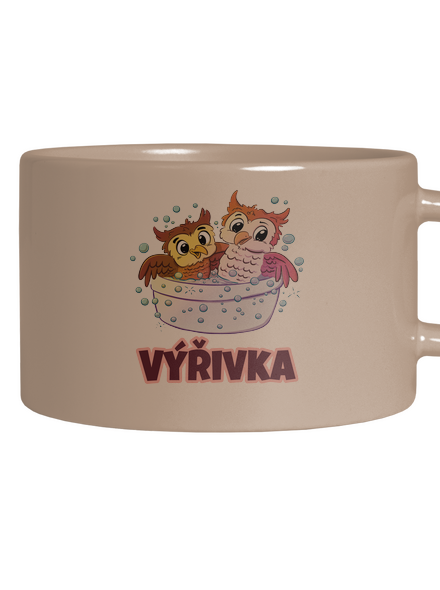 Výřivka hrnek makronka Brown Macaron