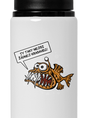 Mořský ďas lahev na vodu White