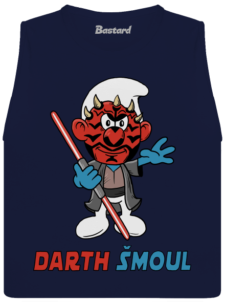 Darth Šmoul dámské tílko volné Navy
