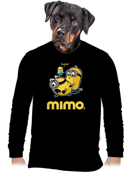 Mimo pánské dlouhý rukáv Black