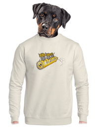 unisex mikina bez kapuce