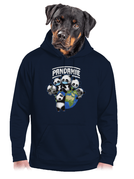 Pandamie pánská mikina klokanka Navy