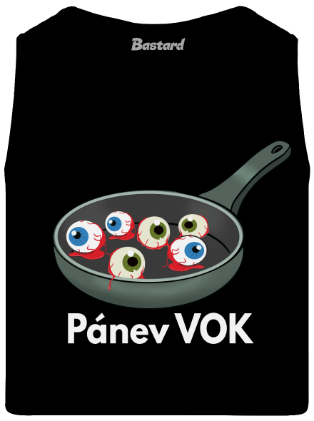 Pánev vok pánské tílko Black