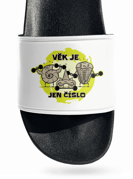 Věk je jen číslo pantofle White