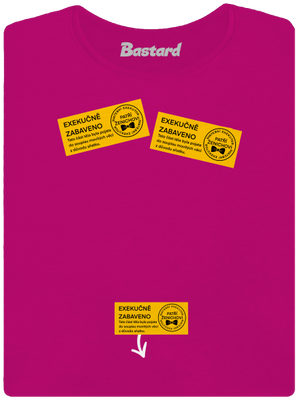 Exekuce dámské tričko Fuchsia Red
