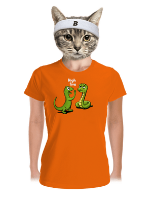 High Five dámské sportovní tričko Neon Orange