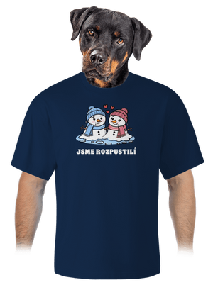 unisex tričko oversized