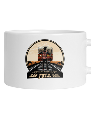 Fotím vlaky hrnek makronka White