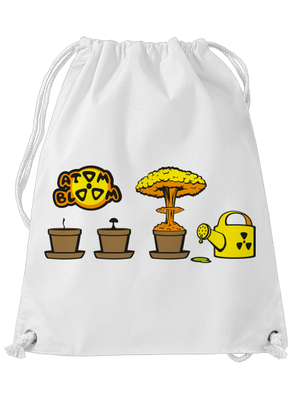 Atomový květ vak White