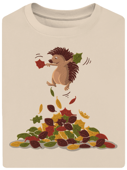 Radost z listí unisex tričko oversized Almond
