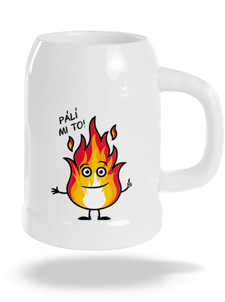 Pálí mi to půllitr White