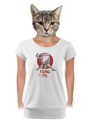 dámské tričko s lemem