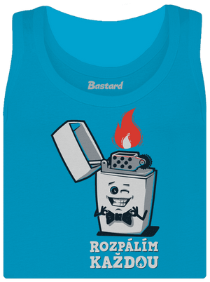 Rozpálím každou dámské tílko klasické Blue Atol