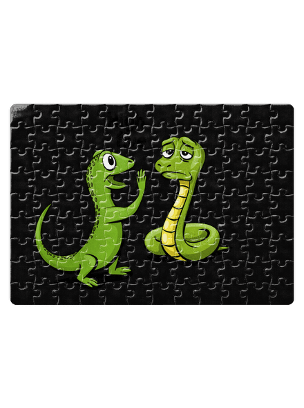 High Five puzzle White