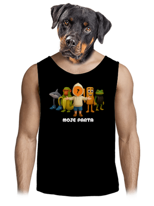 Brainrot parta pro kluky pánské tílko Black