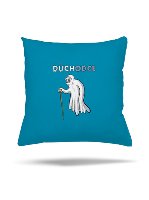 Duch důchodce polštář Blue Turquoise