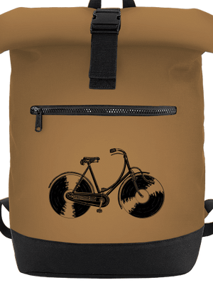 Gramofonové kolo batoh Caramel