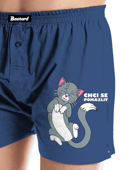 Chci se pomazlit pánské trenky Blue