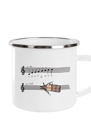 A - moll plecháček White