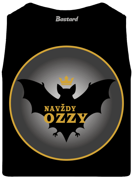 Navždy Ozzy pánské tílko Black