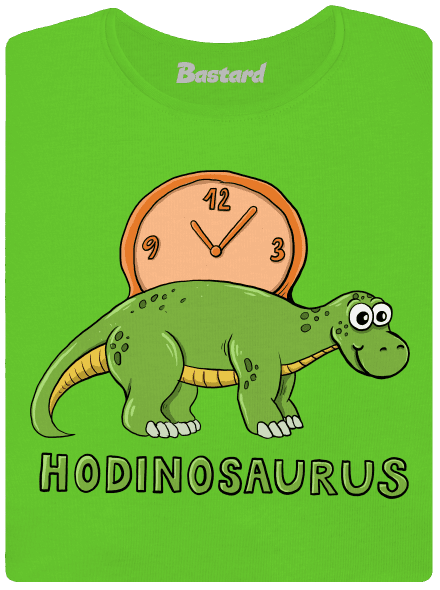 Hodinosaurus dámské tričko Apple Green