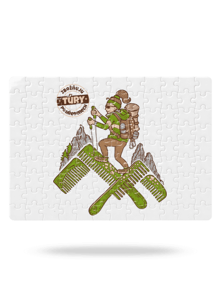 Turistka puzzle White