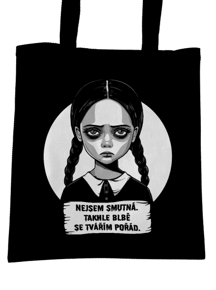 Nejsem smutná taška Black